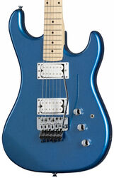 Str shape electric guitar Kramer Pacer Classic - Radio blue metallic