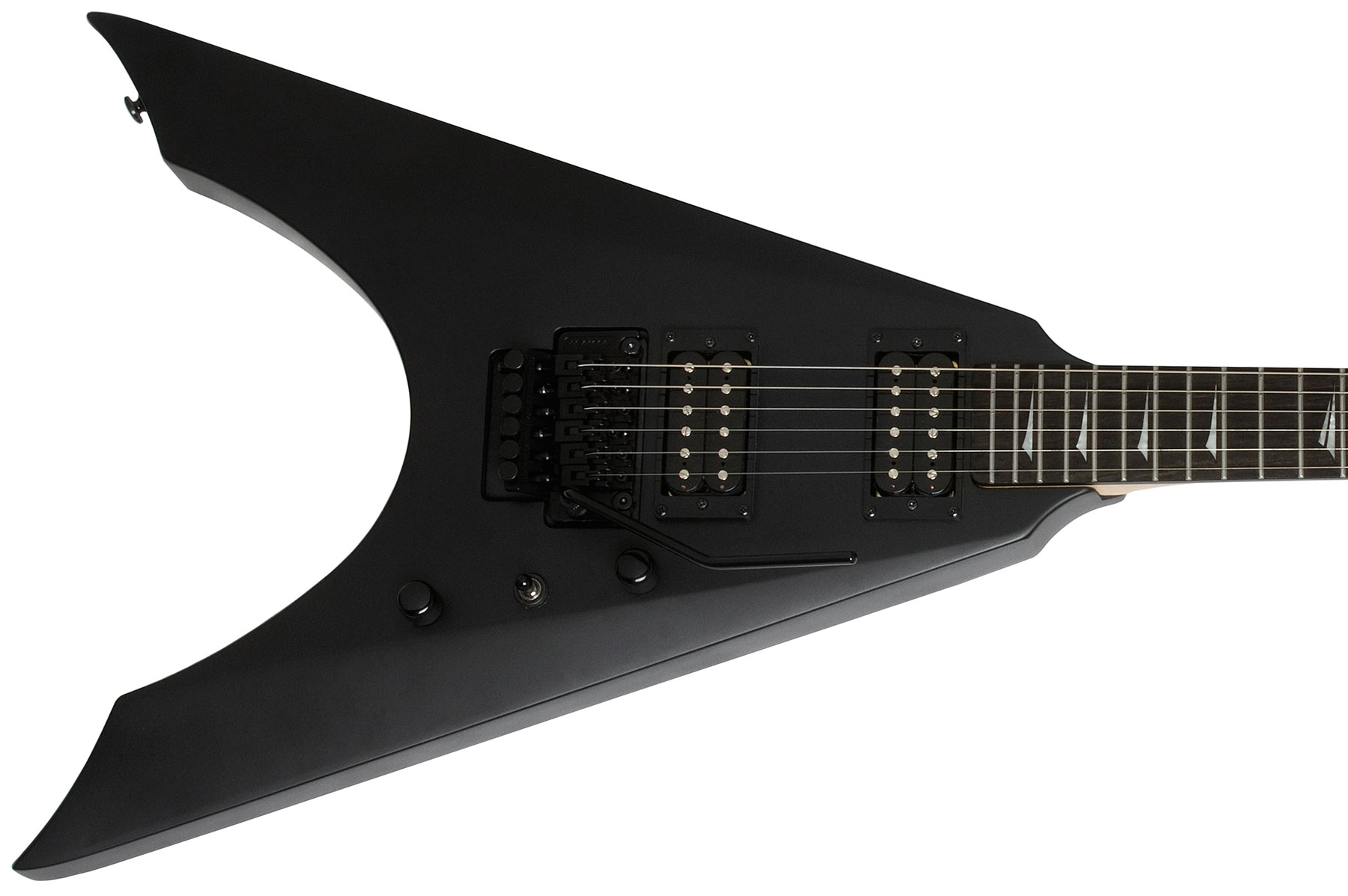 Kramer Nite-V FR - black Solid body electric guitar black
