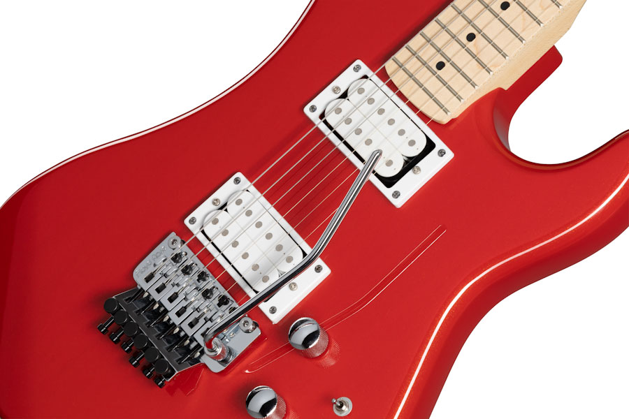 Kramer Pacer Classic 2h Fr Mn - Scarlet Red Metallic - Str shape electric guitar - Variation 3