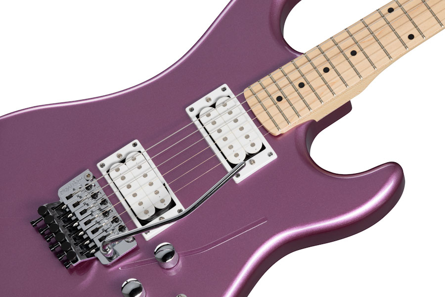 Kramer Pacer Classic 2h Fr Mn - Purple Passion Metallic - Str shape electric guitar - Variation 3