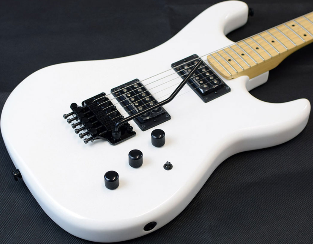 Kramer Pacer Vintage 2h Seymour Duncan  Fr Mn - Pearl White - Str shape electric guitar - Variation 1