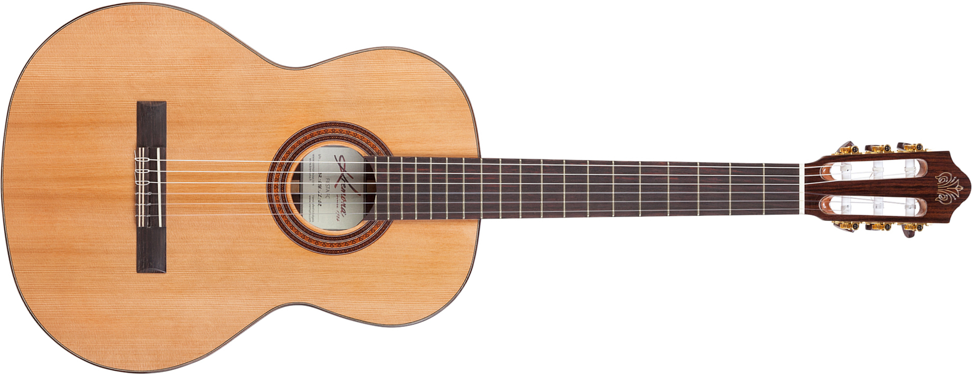 Kremona Fiesta Fc Artist 4/4 Cedre / Palissandre Rw - Natural - Classical guitar 4/4 size - Main picture