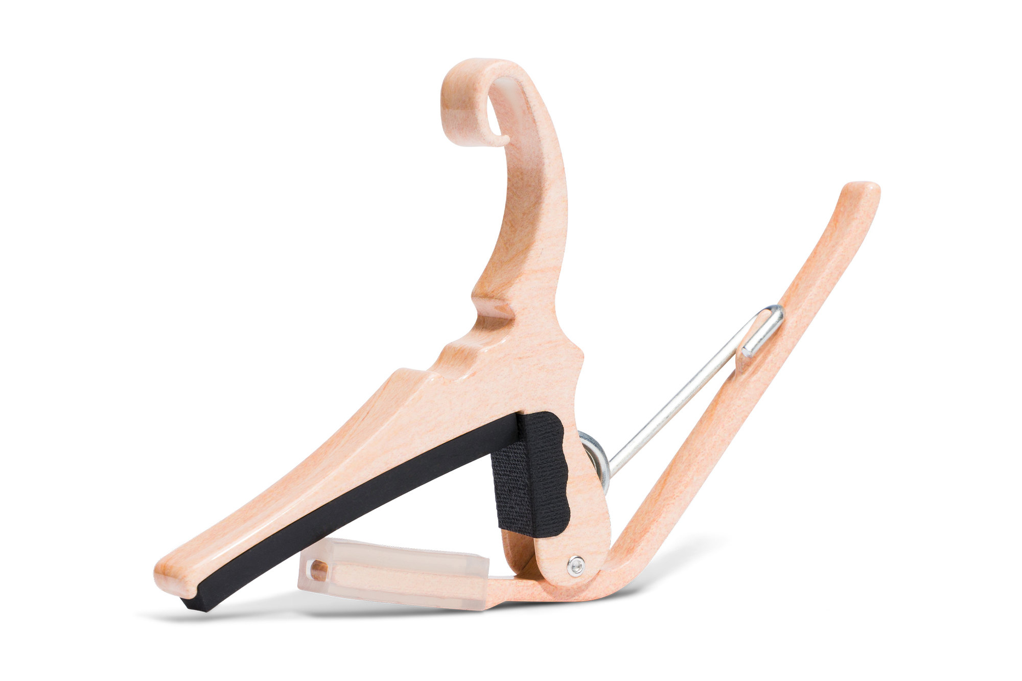 Kyser Capodastre Guitare Acoustique Quick-change Kg6 DÉco Bois - Couleur Erable - Capo - Variation 1