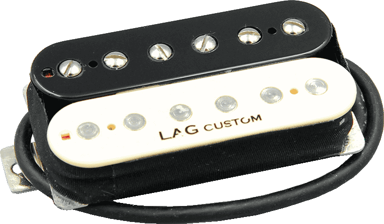 Lag Humbucker Custom Manche Zebra - Electric guitar pickup - Main picture