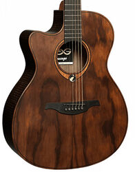 Left-handed folk guitar Lag Sauvage ACE LH - Naturel