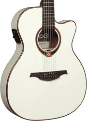 Folk guitar Lag Tramontane T118ASCE - Ivory