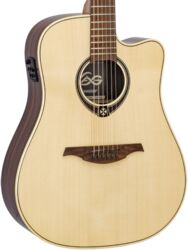 Folk guitar Lag T218 DCE - natural