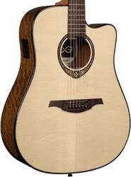 Folk guitar Lag Tramontane T318DCE - Naturel