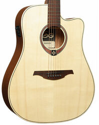 Folk guitar Lag Tramontane T70DCE II - Naturel satin