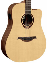 Folk guitar Lag Tramontane T70DCE - Naturel satin