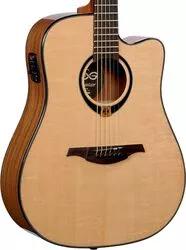 ✫LAG GUITARS Tramontane T80Dアコギ ケース付き訳あり Lag Tramontane T80DCE - natural Folk guitar