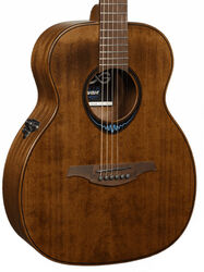 Travel acoustic guitar  Lag BlueWave 1 TBW1TE - Brown