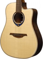 Folk guitar Lag THV20DCE Hyvibe Spruce/Ovangkol CW - Naturel