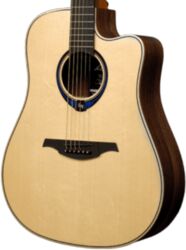 Electro acoustic guitar Lag THV30DCE Hyvibe Spruce/Bocote CW - Naturel