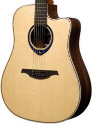 Folk guitar Lag THV30DCE Hyvibe Spruce/Bocote CW - Naturel