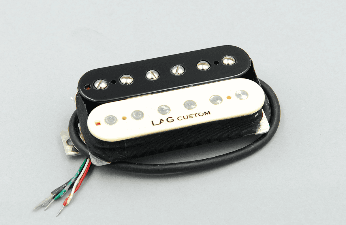 Lag Humbucker Custom Manche Zebra - Electric guitar pickup - Variation 1