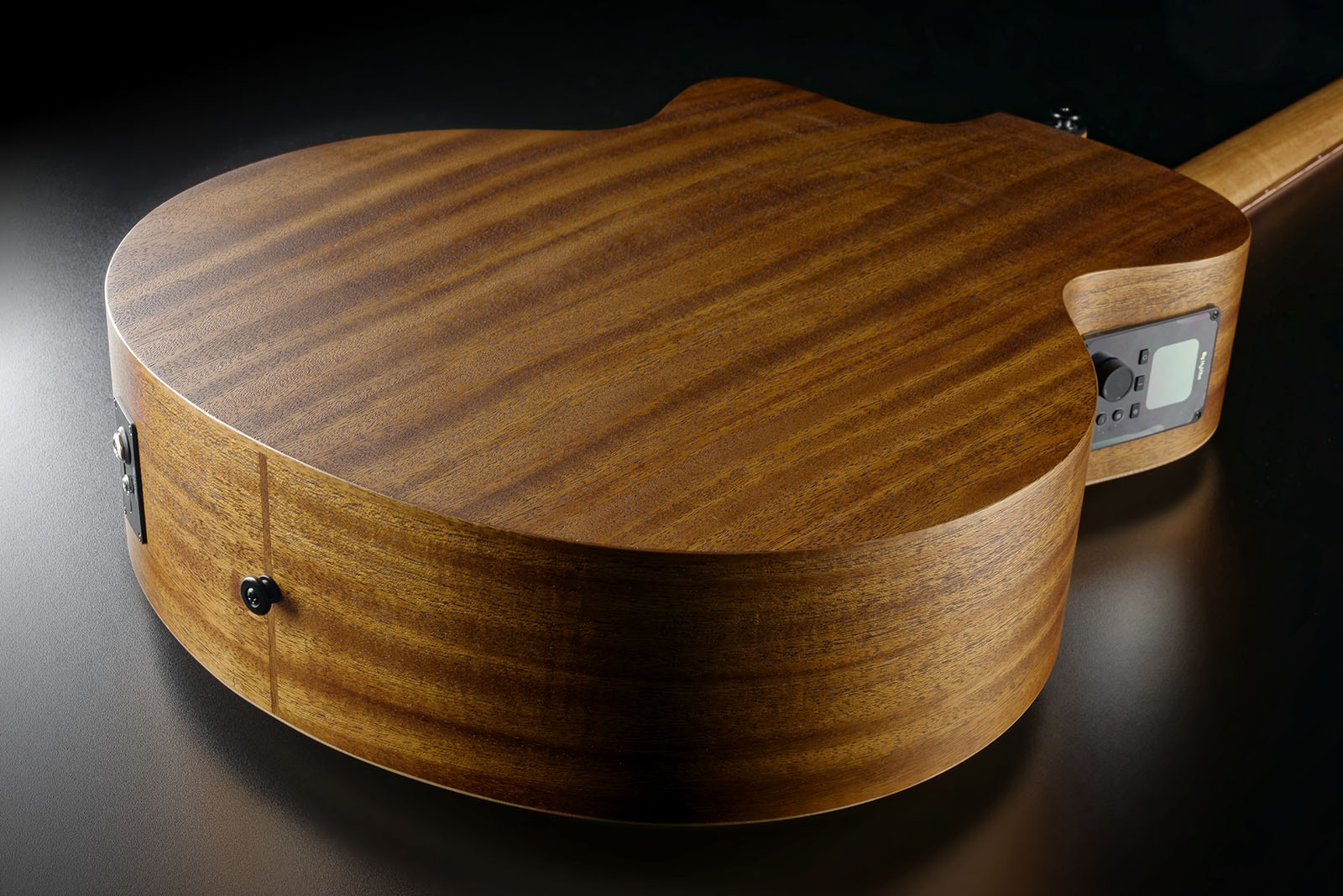 Lag Hv10bce Hyvibe H2 Bass Cw Shsc Cedre Khaya Bra - Natural - Acoustic bass - Variation 4