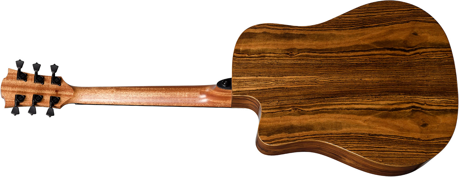 Lag Hv30dce Hyvibe H2 Dreadnought Epicea Bokote Bkbr - Natural - Folk guitar - Variation 1