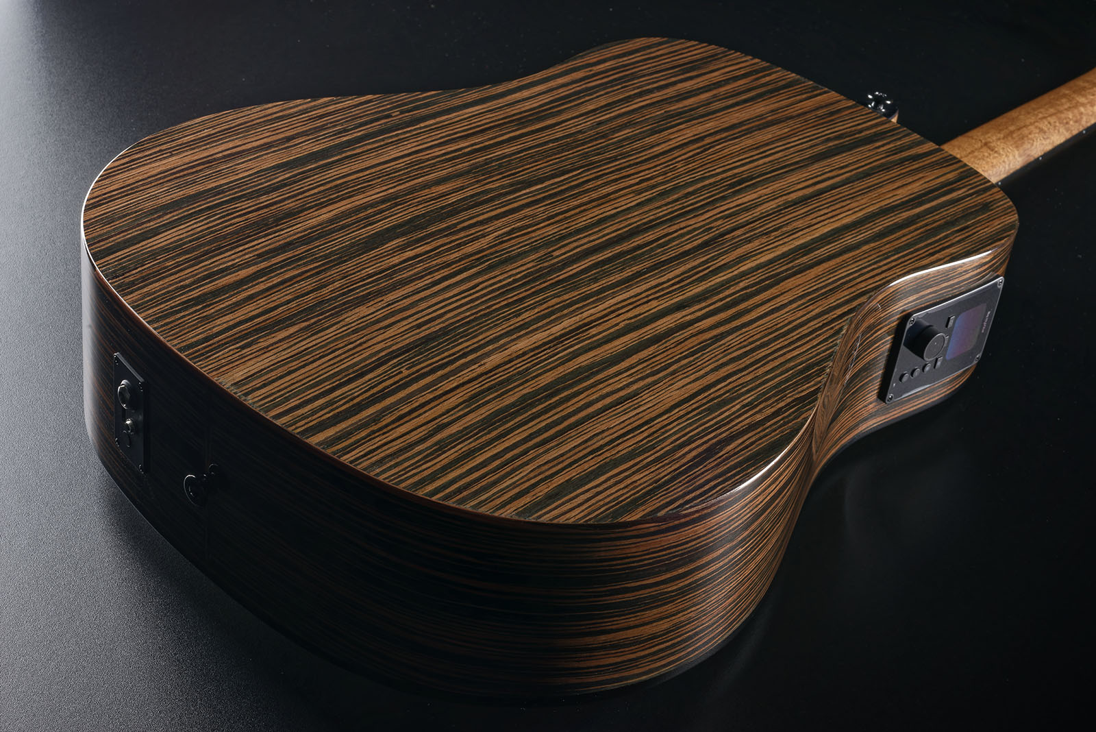 Lag Hv50de Hyvibe H2 Dreadnought Epicea Bokote Bkbr - Natural - Folk guitar - Variation 3