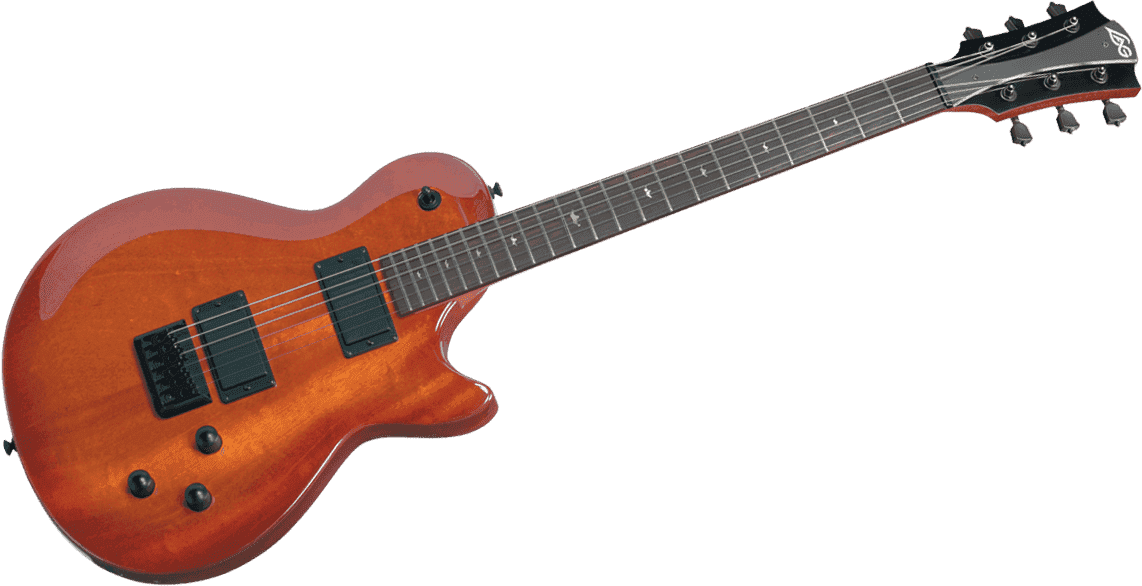 Lag Imperator 100 honey shadow Solid body electric guitar sunburst