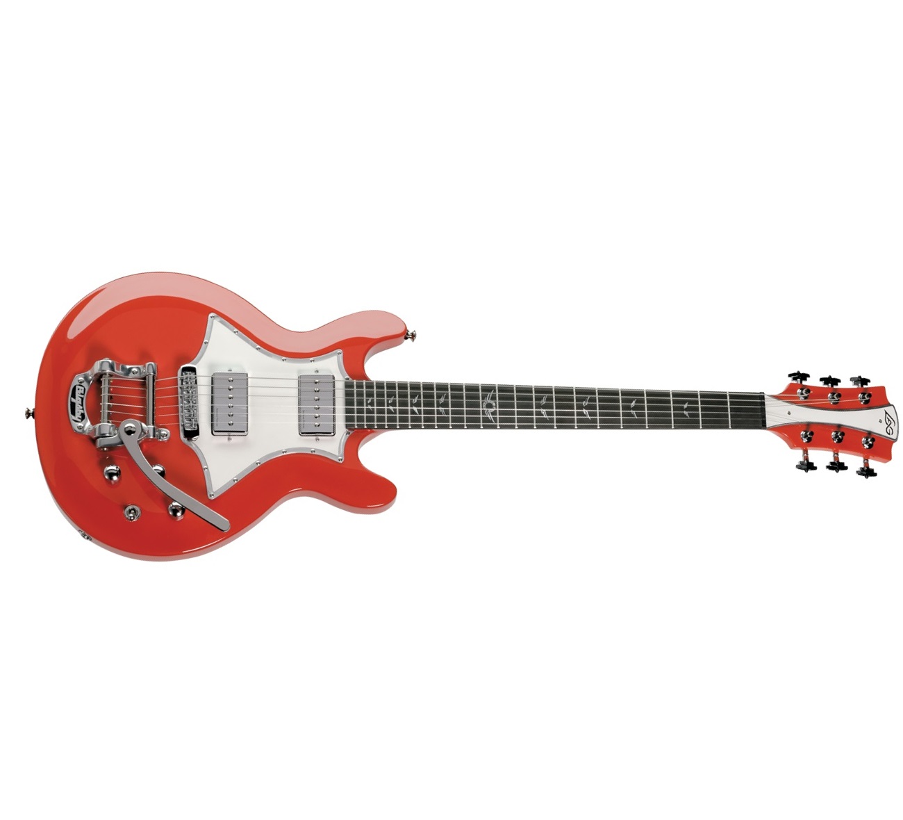 Lag Roxane Racing 2000 RRD racing red Solid body electric guitar red