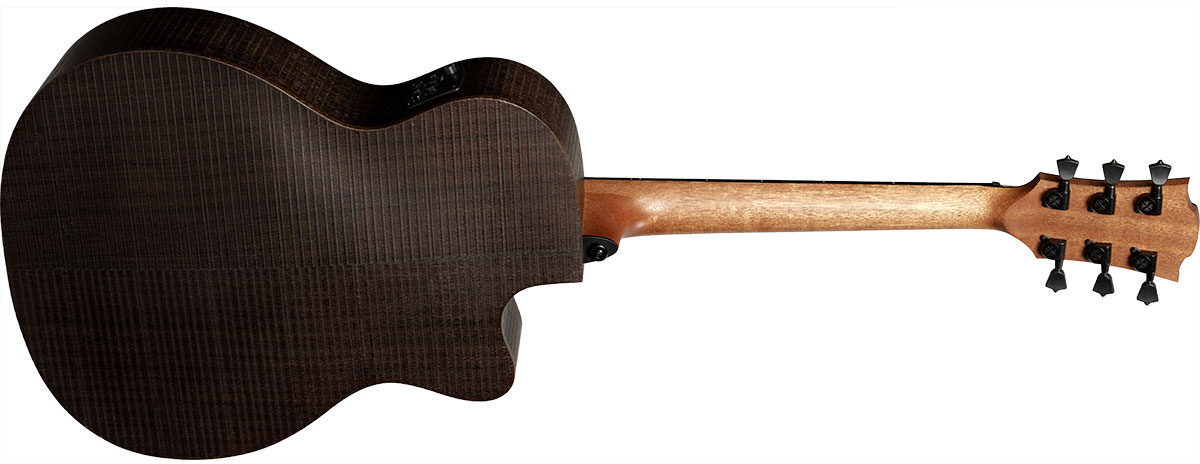 Lag Sauvage Ace Lh Gaucher Tramontane Auditorium Cw Pale Brankowood Eucalyptus Brb - Naturel - Electro acoustic guitar - Variation 1