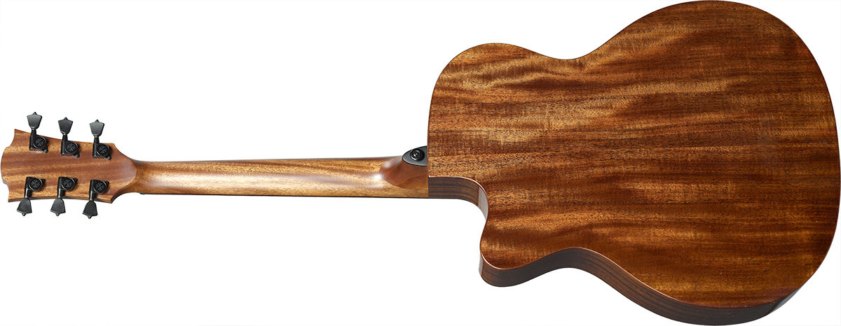 Lag T-blue Ace Ltd Auditorium Cw Cedre Khaya Brbw - Blue Burst - Folk guitar - Variation 2