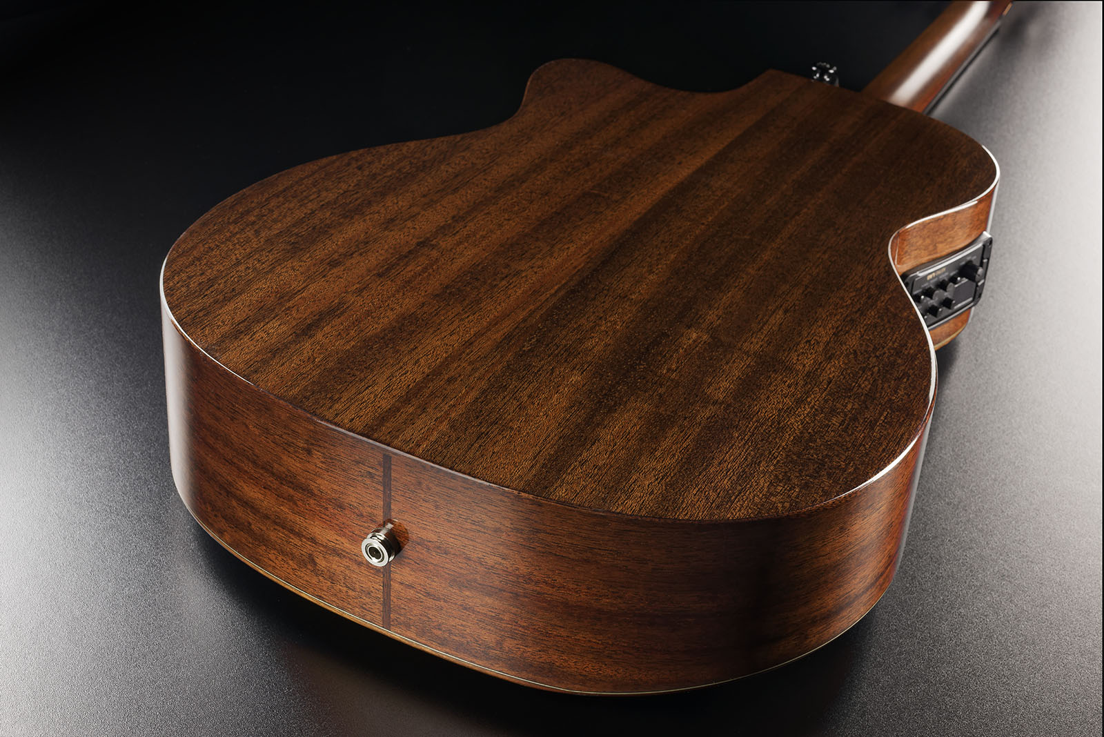 Lag T118abce Bevel Tramontane Auditorium Cw Cedre Khaya Bro - Brown Sunburst - Electro acoustic guitar - Variation 3