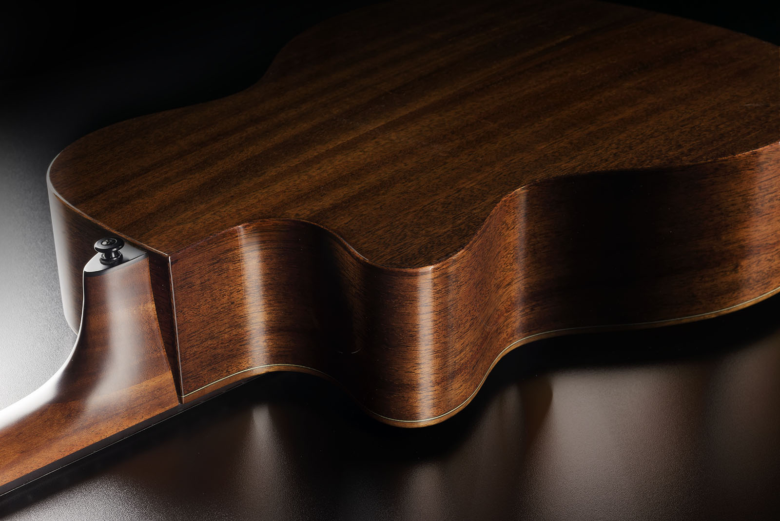 Lag T118abce Bevel Tramontane Auditorium Cw Cedre Khaya Bro - Brown Sunburst - Electro acoustic guitar - Variation 4
