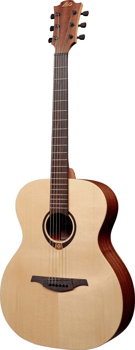 Lag T70a-hit Tramontane Auditorium Epicea Sapele - Naturel Satin - Acoustic guitar & electro - Variation 2