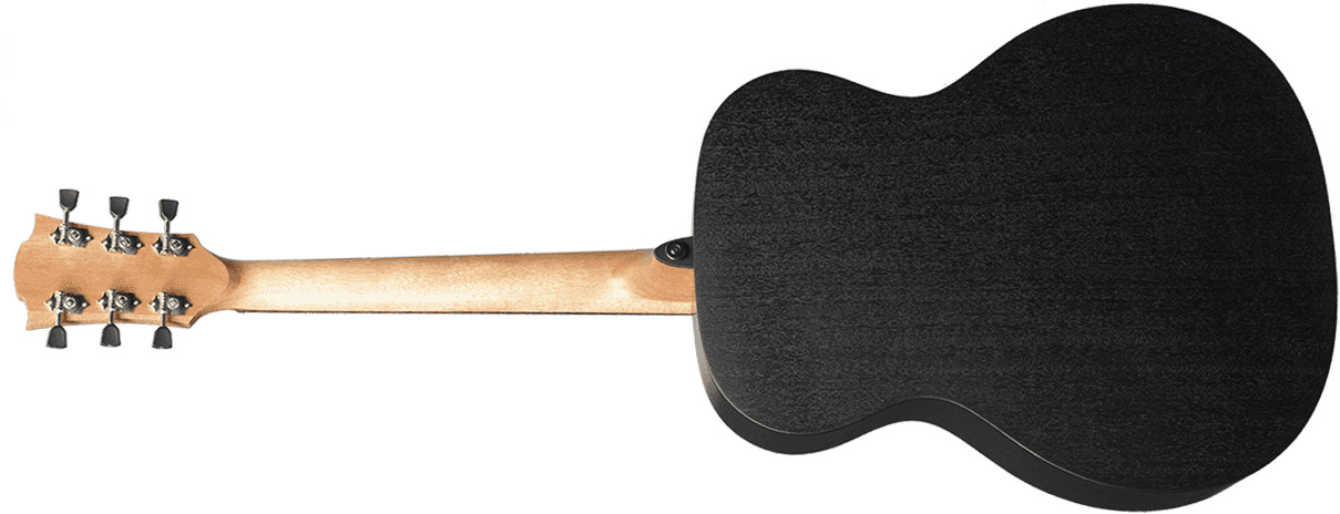 Lag T70a Tramontane Auditorium Epicea Sapele Bro - Noir & Brun - Acoustic guitar & electro - Variation 1