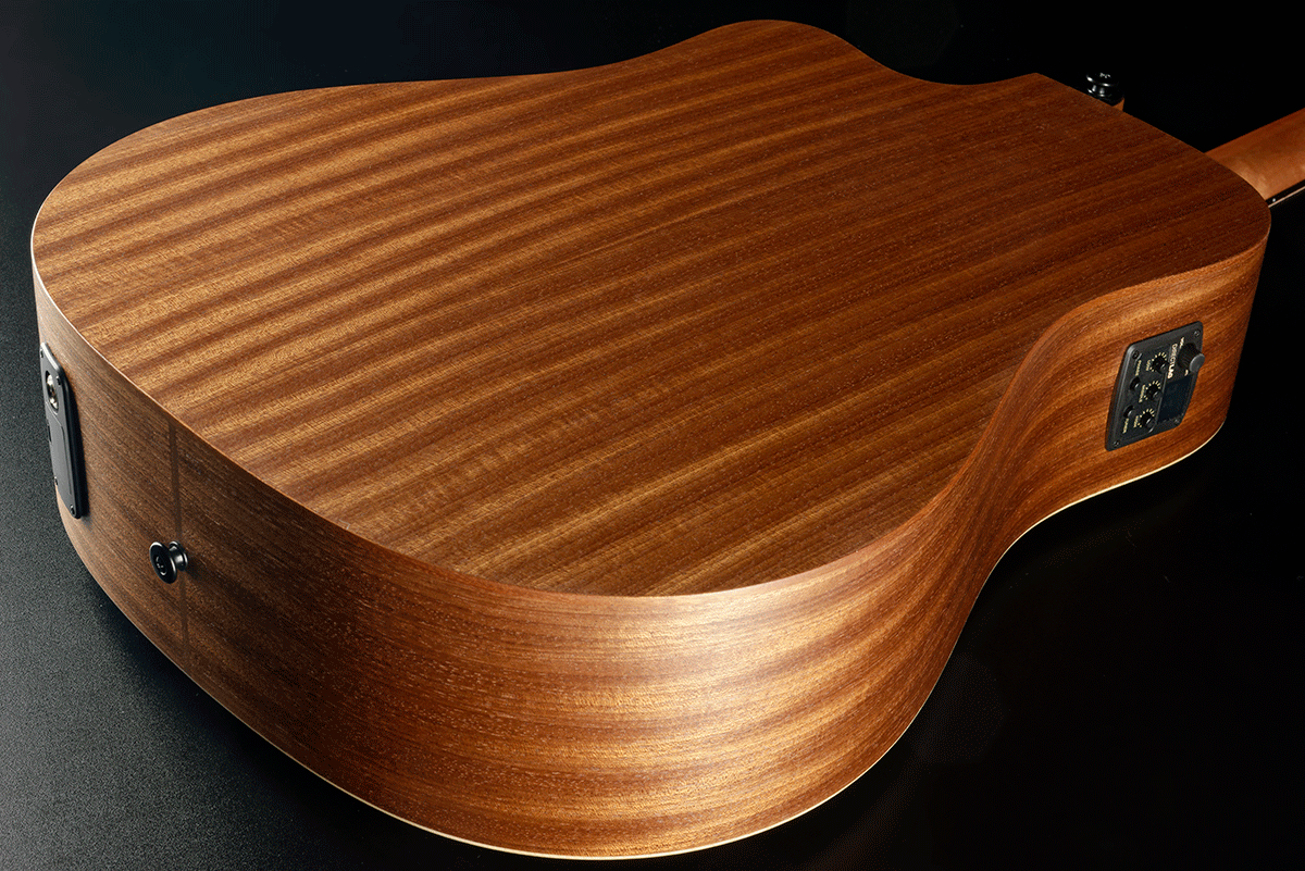 Lag T70dce Ii Tramontane Auditorium Cw Epicea Sapele Bro - Naturel Satin - Electro acoustic guitar - Variation 4