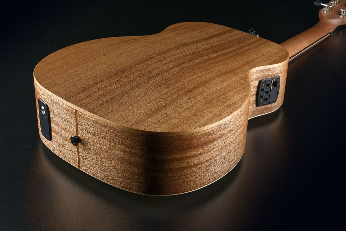 Lag T70te Travel Epicea Khaya Brb - Natural - Folk guitar - Variation 4