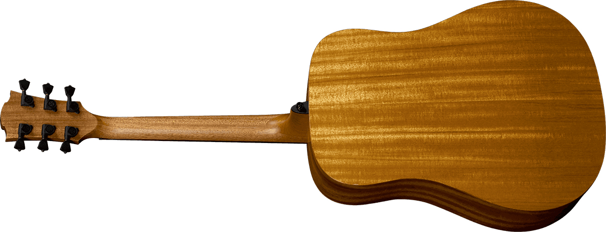 Lag T88d Tramontane Dreadnought Epicea Khaya Bro - Naturel - Acoustic guitar & electro - Variation 1