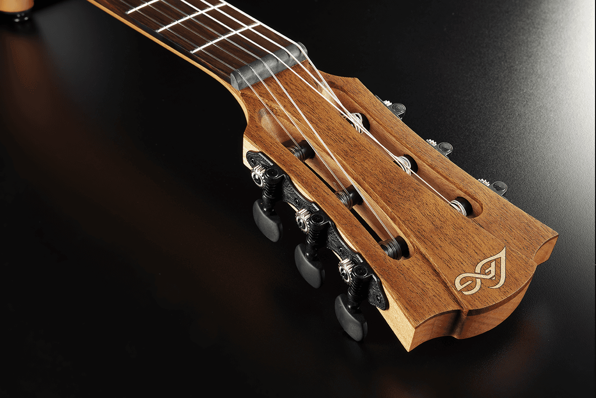 Lag Tramontane Tn70a Epicea Khaya Brbw - Natural - Classical guitar 4/4 size - Variation 6