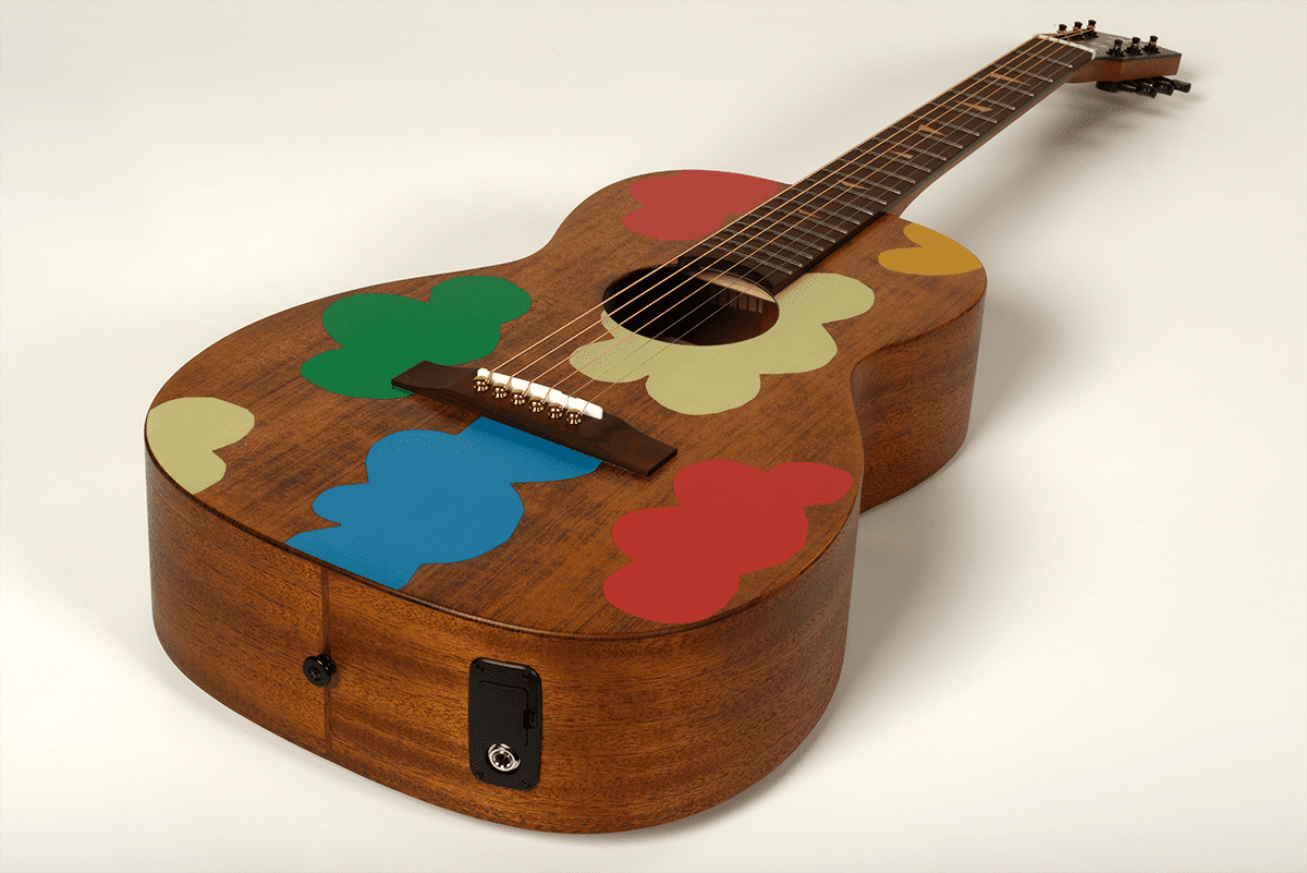 Lag Vianney Travel Signature Edition Limitee Telethon  Epicea Acajou - Naturel - Travel acoustic guitar - Variation 5