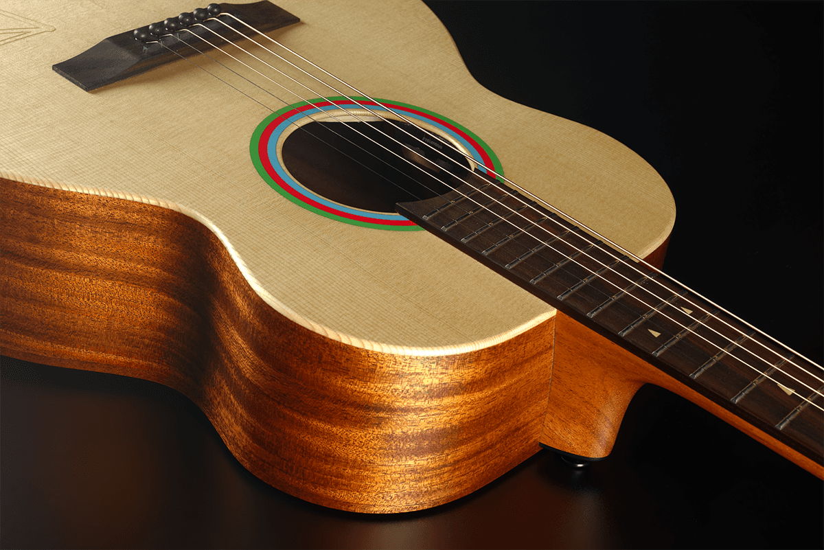 Lag Vianney Travel Signature Epicea Acajou - Natural Satin - Travel acoustic guitar - Variation 3