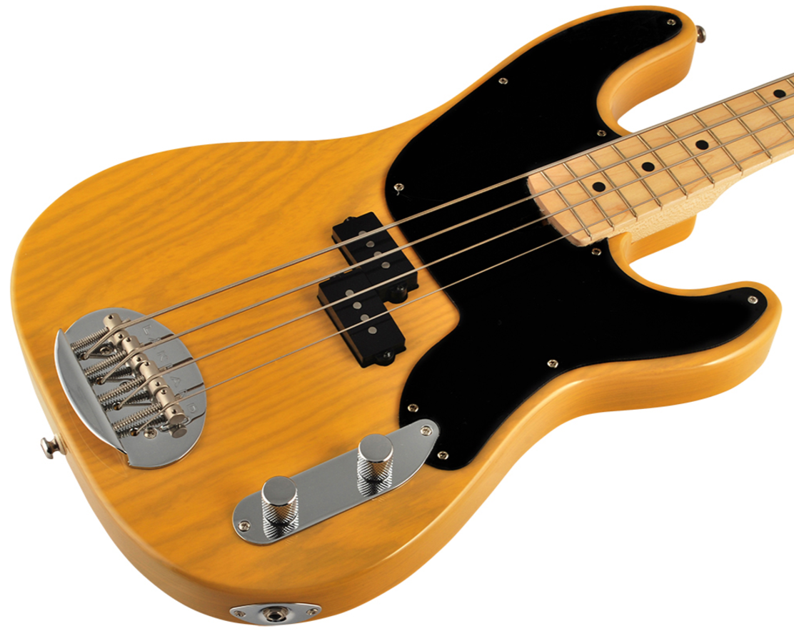 Lakland 44-51m Skyline Mn Split Coil - Butterscotch - Solid body electric bass - Variation 2