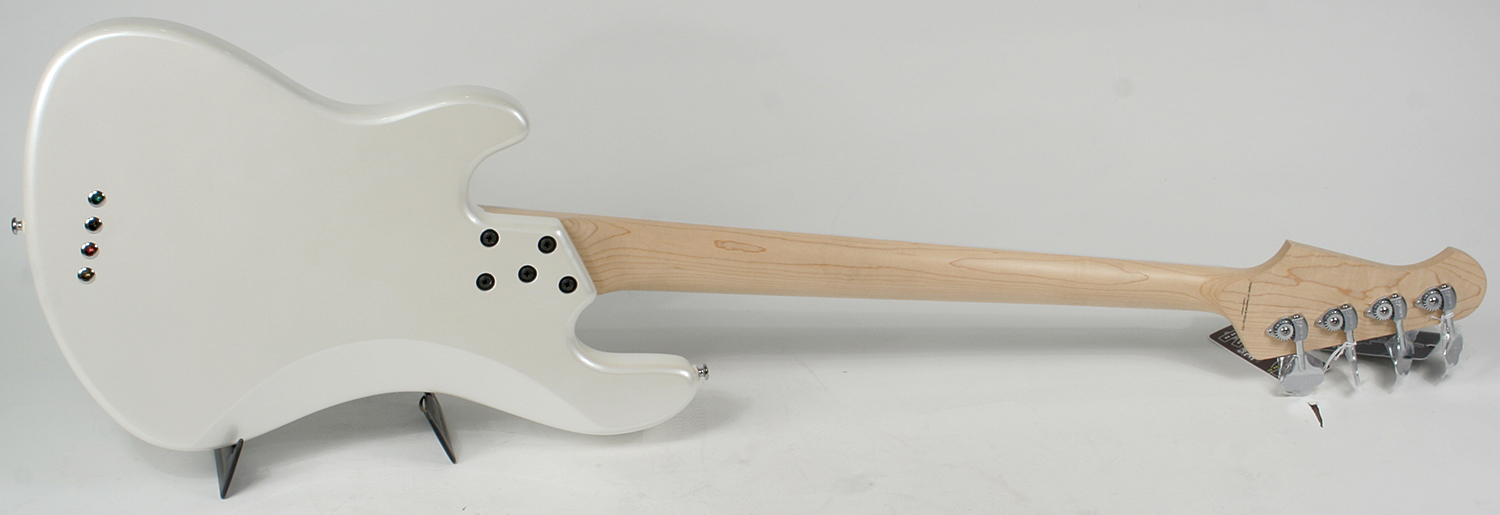 Lakland Darryl Jones Signature Dj4 Skyline 4 Cordes Mn White Pearl - Solid body electric bass - Variation 1