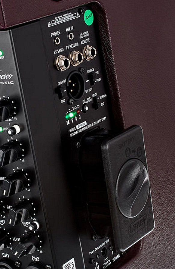 Laney AFRESCO + BP18650 Battery Acoustic guitar combo amp