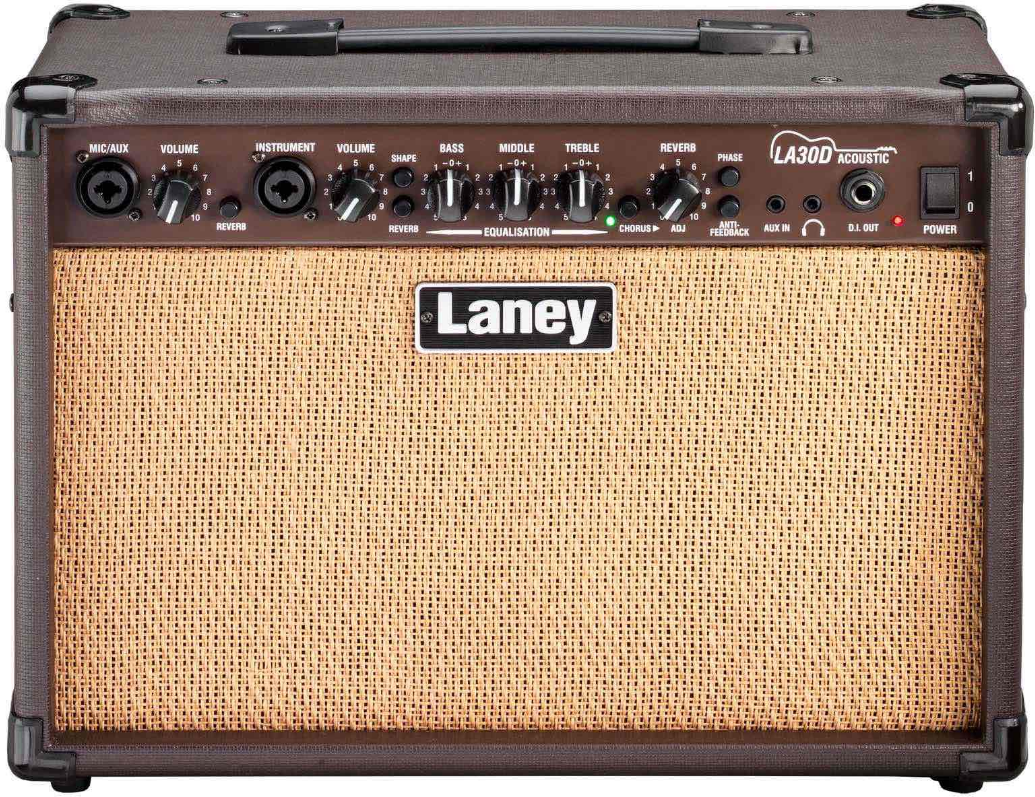 Laney La30d 30w 2x6.5 Brown - Acoustic guitar combo amp - Main picture