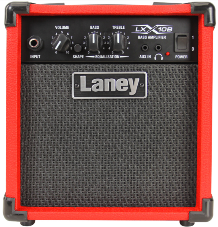 Laney Lx10b 10w 1x5 Red - Bass combo amp - Main picture