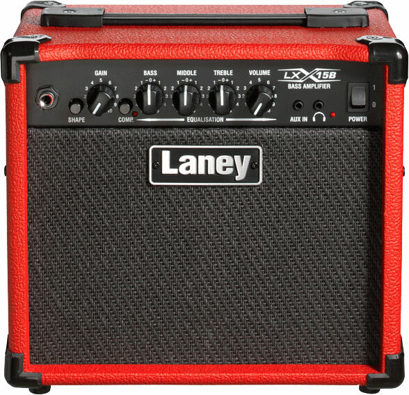 Laney Lx15b 15w 2x5 Red 2016 - Bass combo amp - Main picture