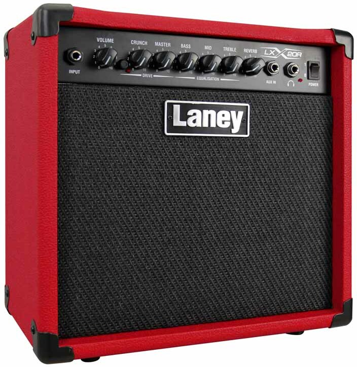 Laney Lx20r 20w 1x8 Red 2016 - Electric guitar combo amp - Main picture