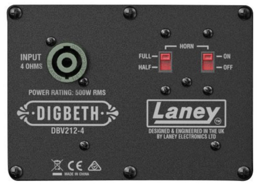 Laney Digbeth Dbv212-4 Cab 2x12 500w 4-homs - Bass amp cabinet - Variation 2