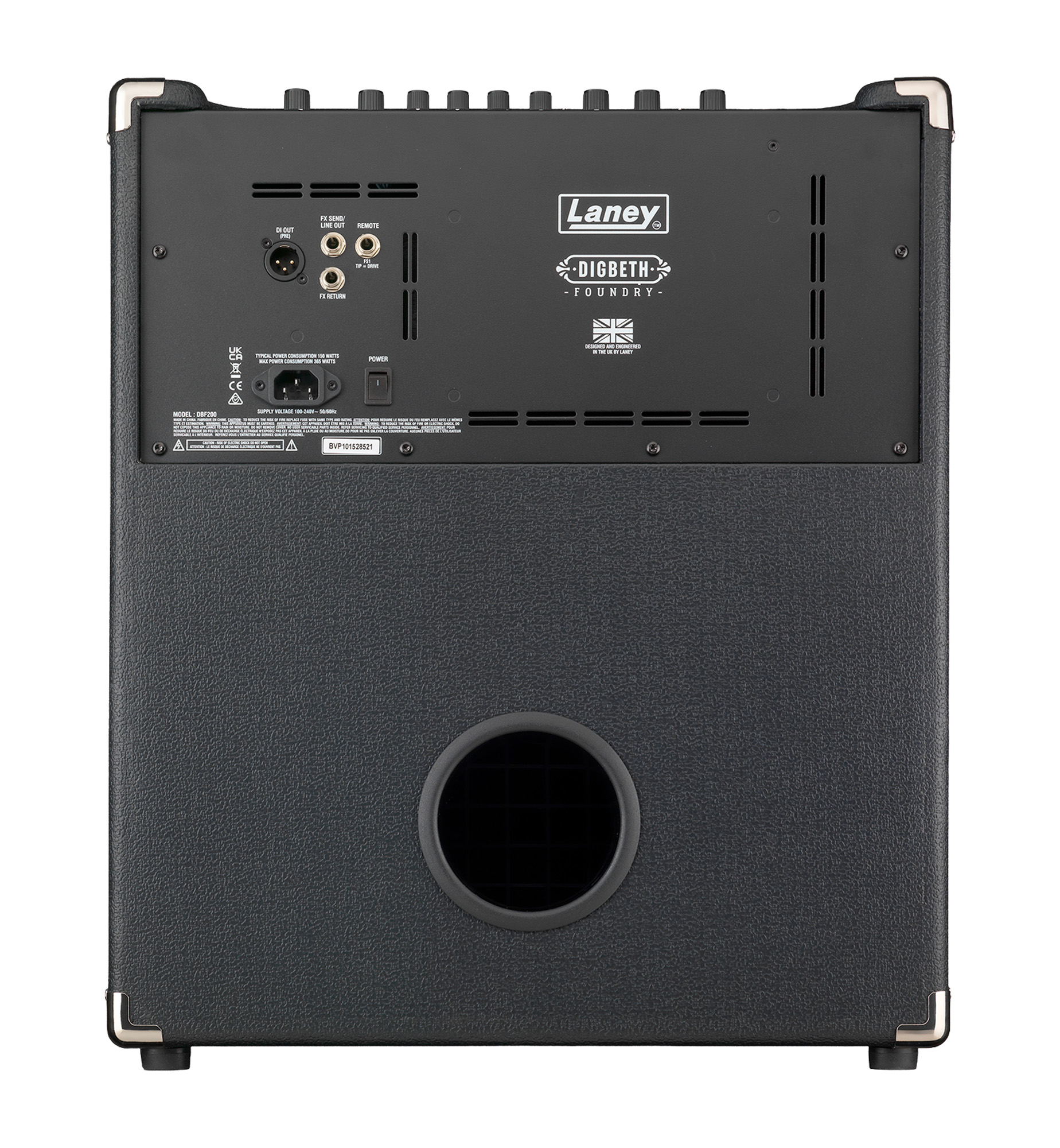 Laney Digbeth Foundry Combo 200w 1x15 - Bass combo amp - Variation 2