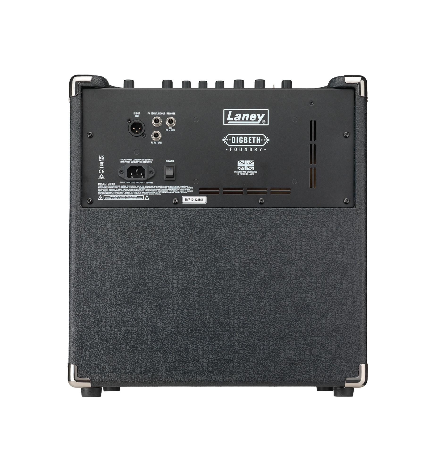 Laney Digbeth Foundry Combo 50w 1x10 - Bass combo amp - Variation 2