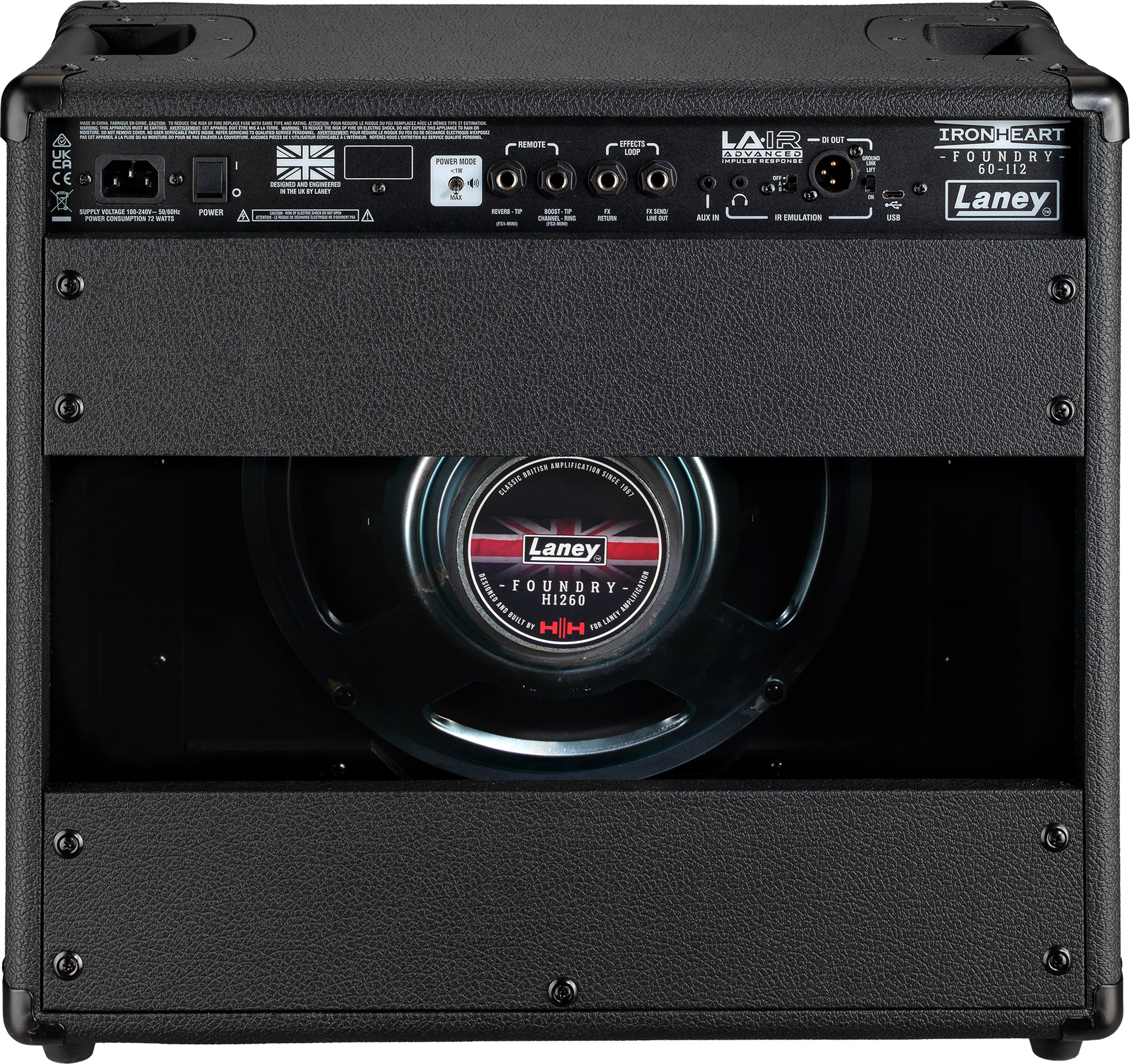Laney Ironheart Foundry Combo 60w 1x12 - Electric guitar combo amp - Variation 3