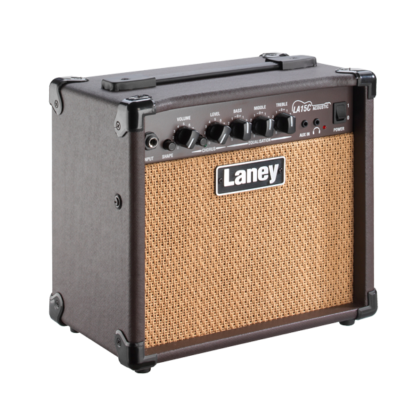 Laney La15c Acoustic Amplifier 15w 2x5 Brown - Acoustic guitar combo amp - Variation 1