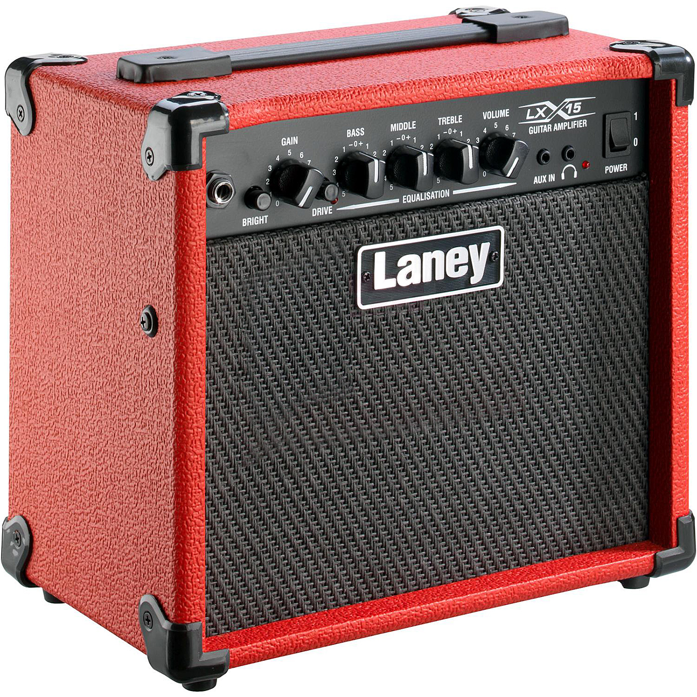 Laney Lx15 15w 2x5 Red 2016 - Electric guitar combo amp - Variation 1